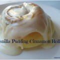 vanilla pudding cinnamon rolls