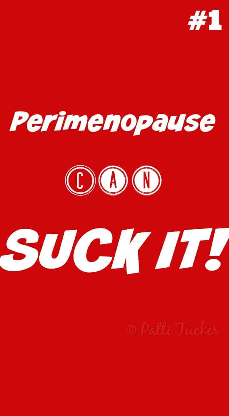 text graphic: perimenopause #1