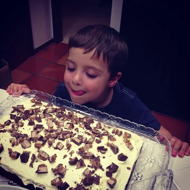 Candy Bar Cake Challenge