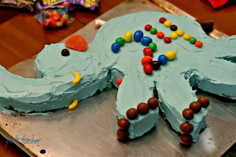 Elephant Layer Cake - Classy Girl Cupcakes