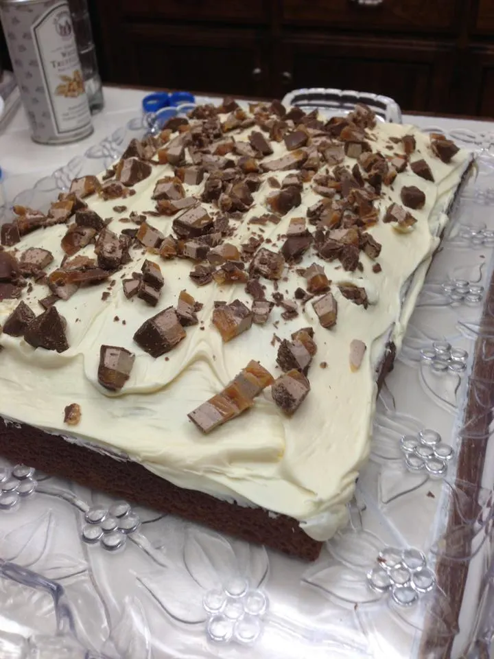 Candy Bar Cake Challenge