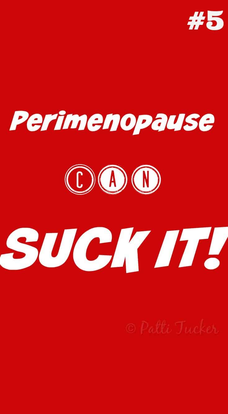 text graphic: text graphic about perimenopause #5