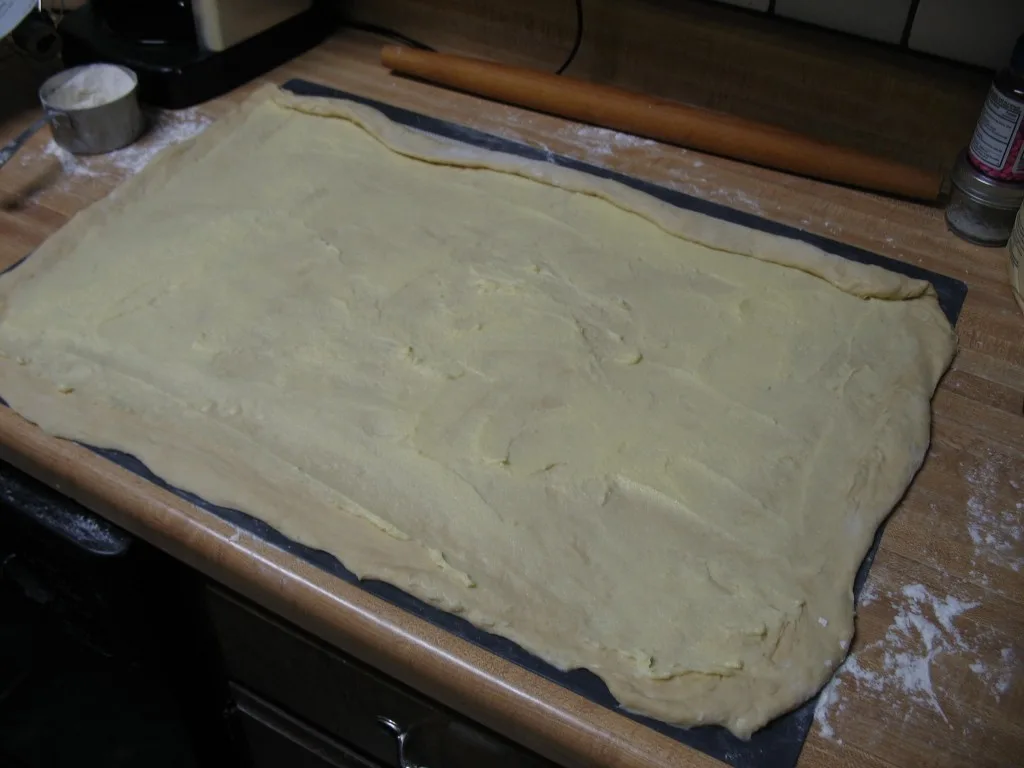 Making Sweet Orange Rolls