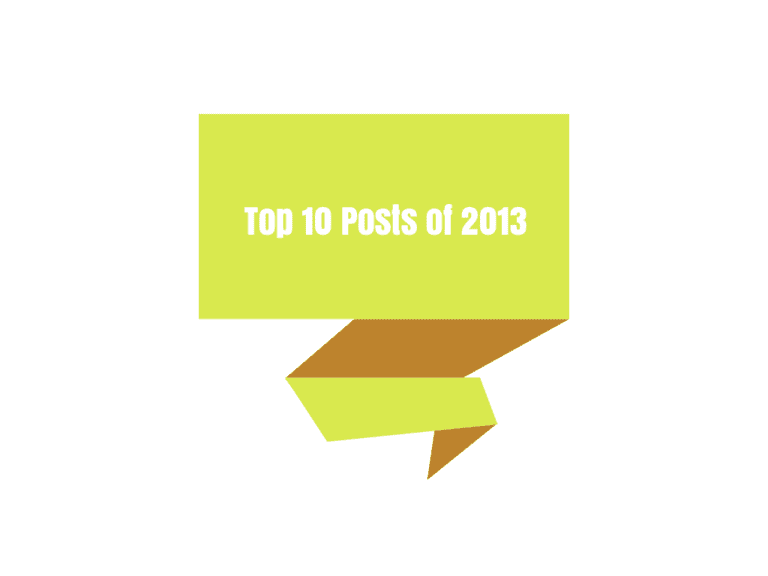 Your Top 10 Posts 2013