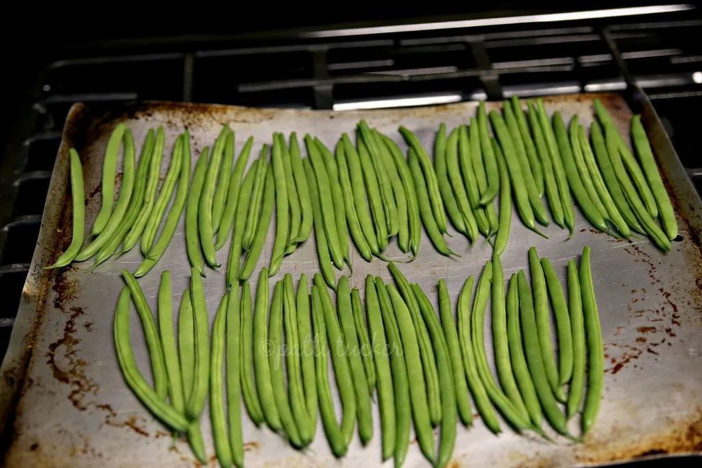 Easy Roasted French Green Beans