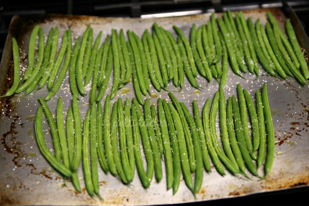 Easy Roasted French Green Beans