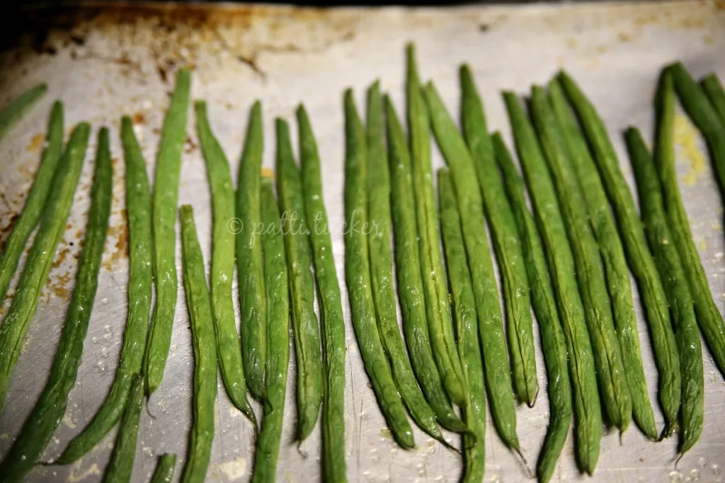 Easy Roasted French Green Beans