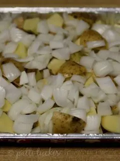 Easy Grilled Potatoes and Onion