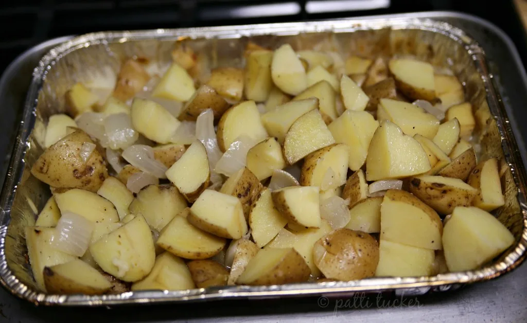 Easy Grilled Potatoes and Onion