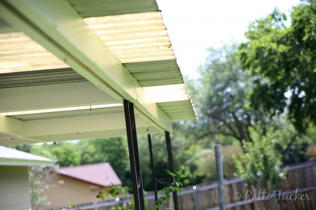 Inexpensive DIY Outdoor Patio Drop Cloth Curtains