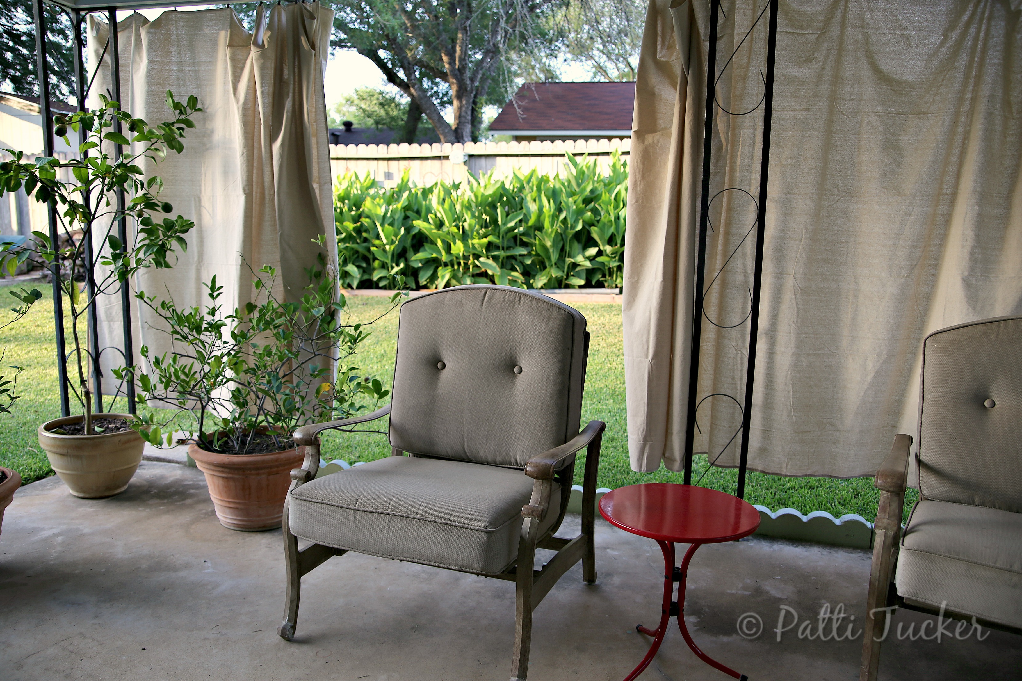 Inexpensive Patio Curtain Ideas