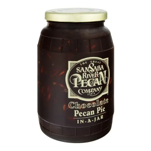Chocolate Pecan Pie in a Jar