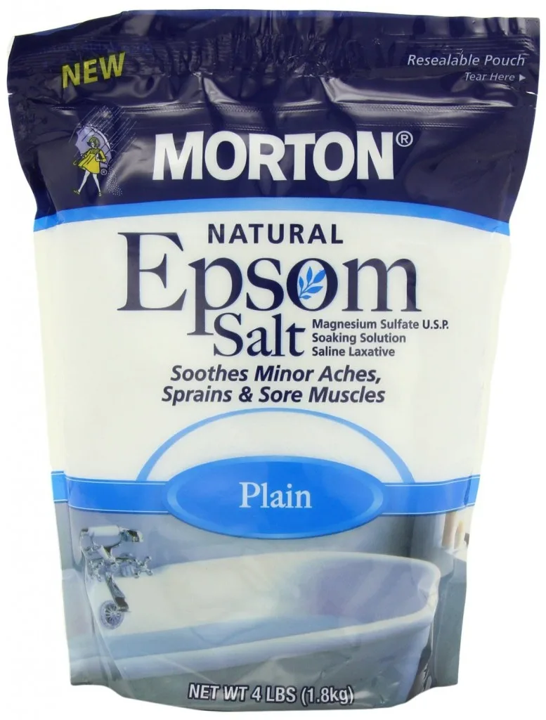How long to soak a sprained ankle in epsom salt Yes Your Mother S Epsom Salt