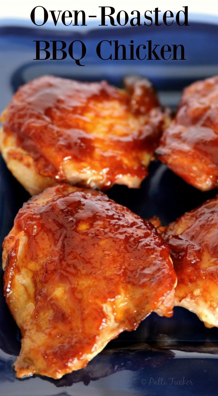 Oven BBQ Chicken - Oven Roasted BBQ Chicken Recipe