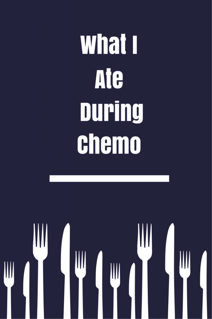 graphic: What I Ate During Chemo