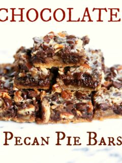 Chocolate Pecan Pie Bars