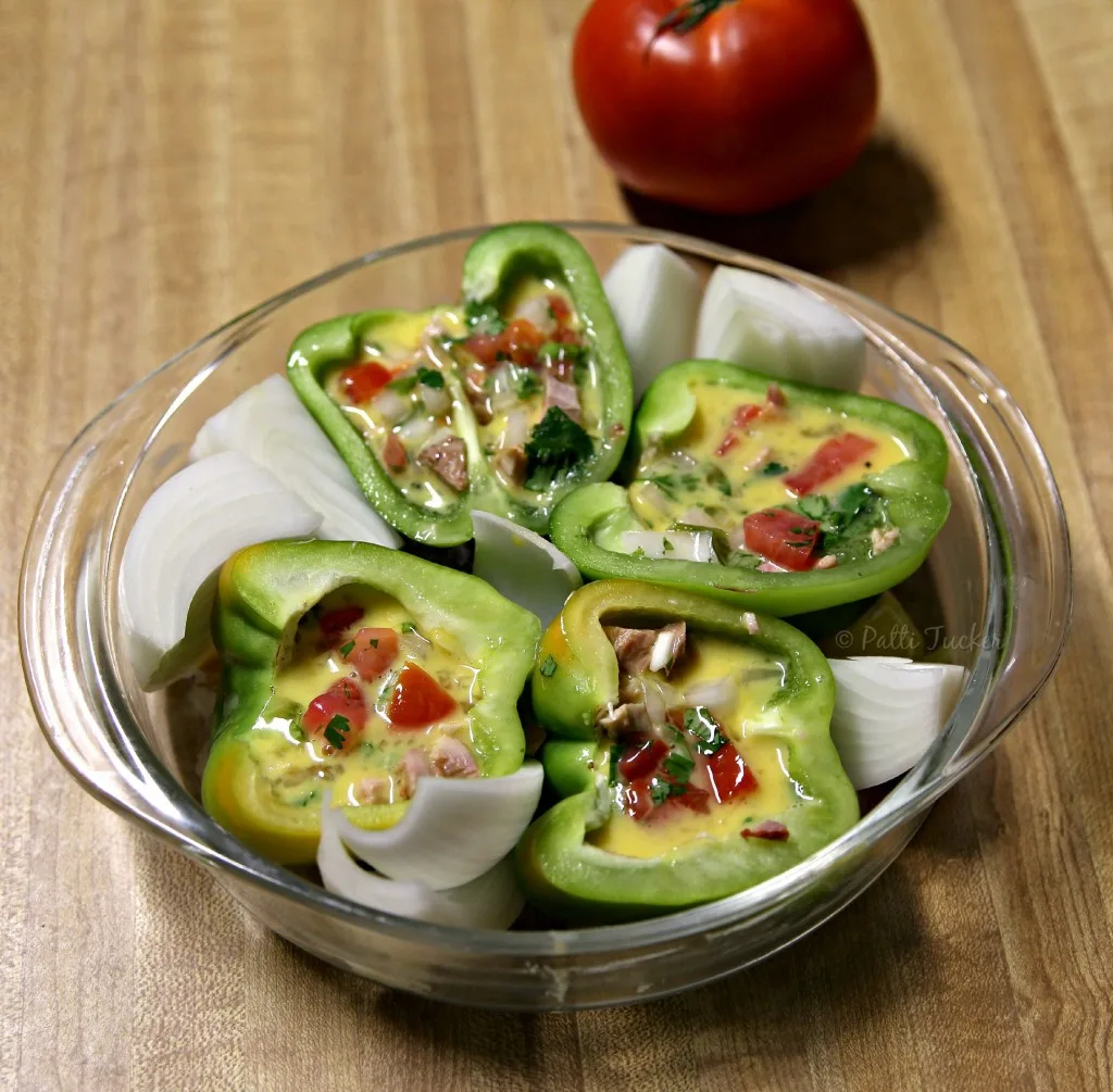 Baked Peppers with a Twist