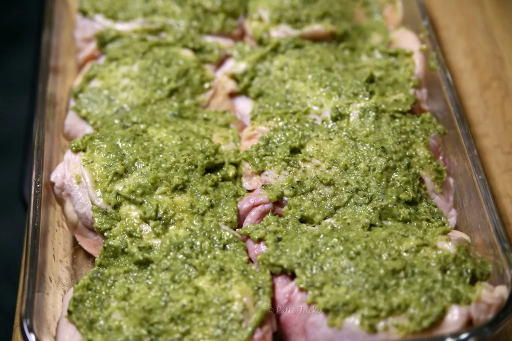 Baked Pesto Chicken