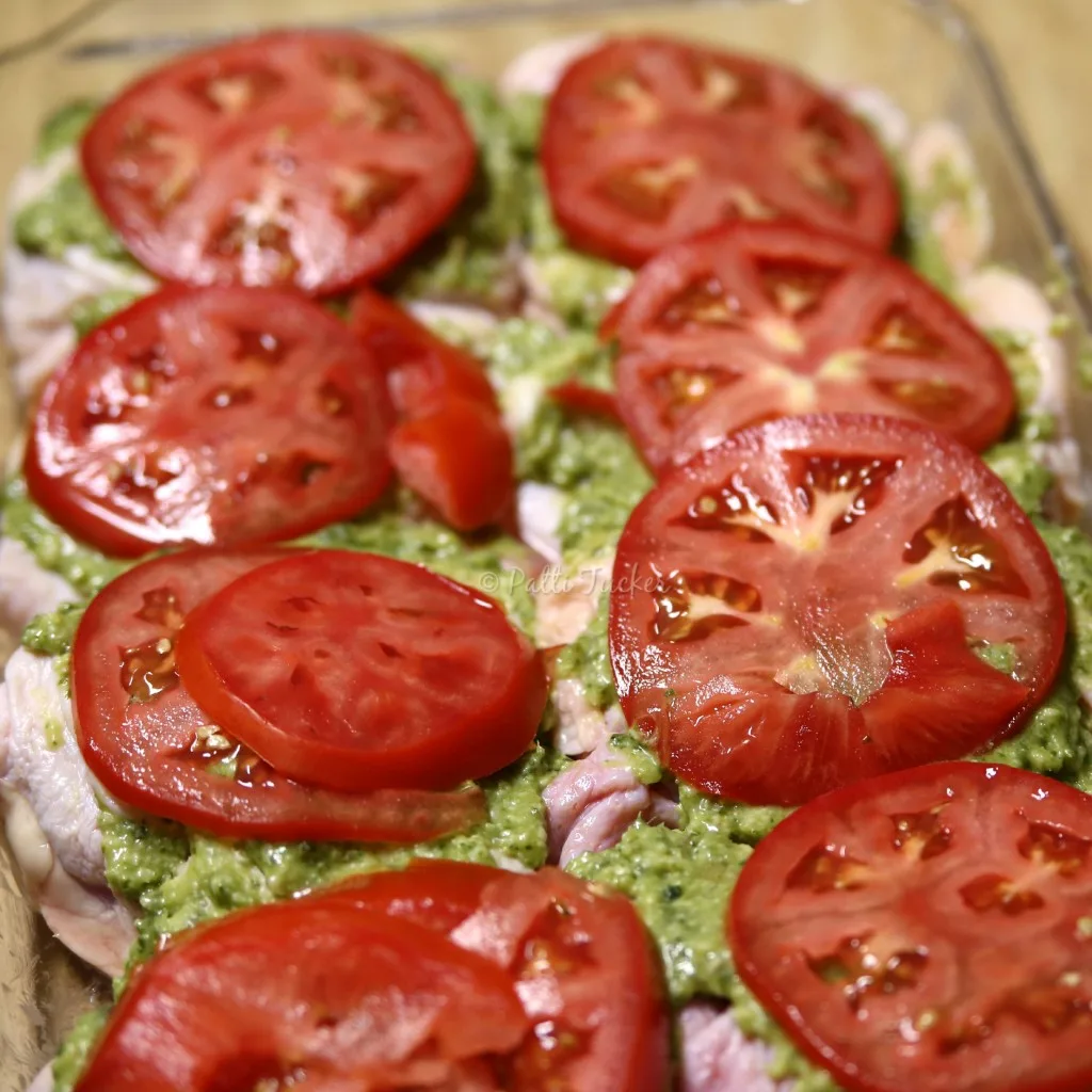 Baked Pesto Chicken