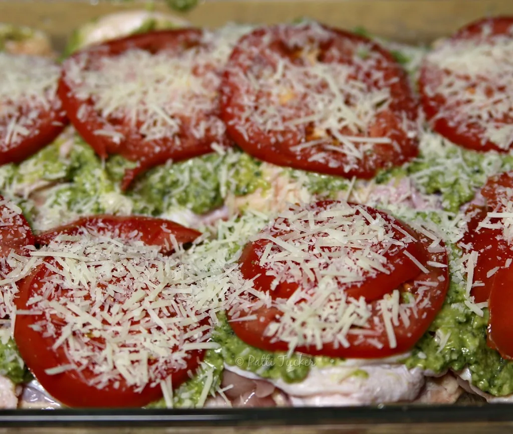 Baked Pesto Chicken