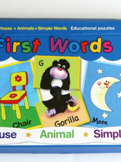 First Words Educational Puzzles For Toddlers