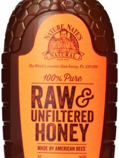 bottle of Raw Honey
