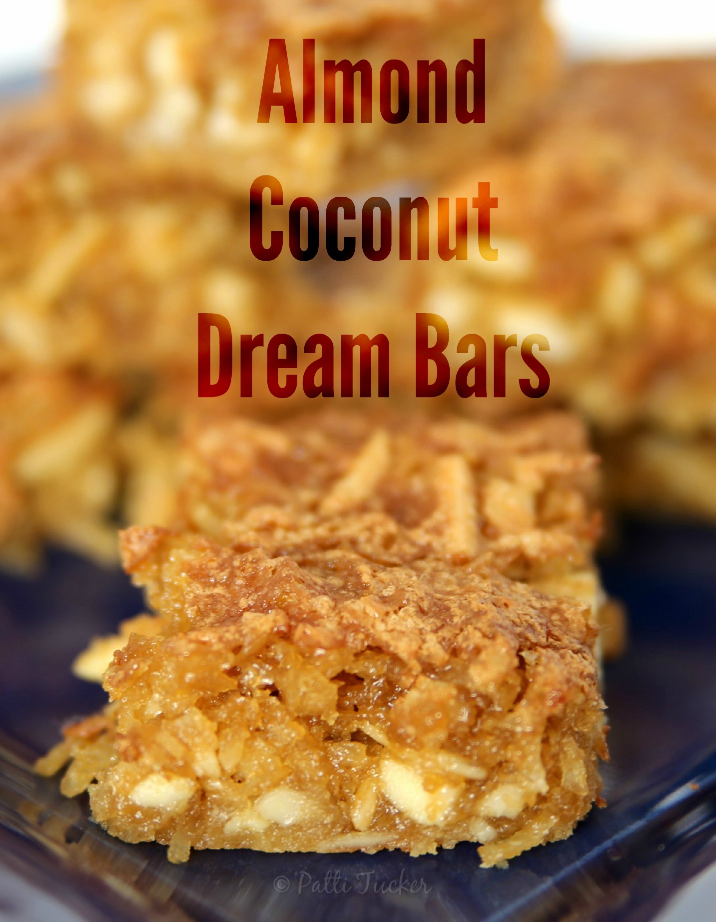 Almond Coconut Dream Bars Revisited