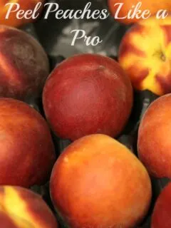 Peel Peaches Like a Pro