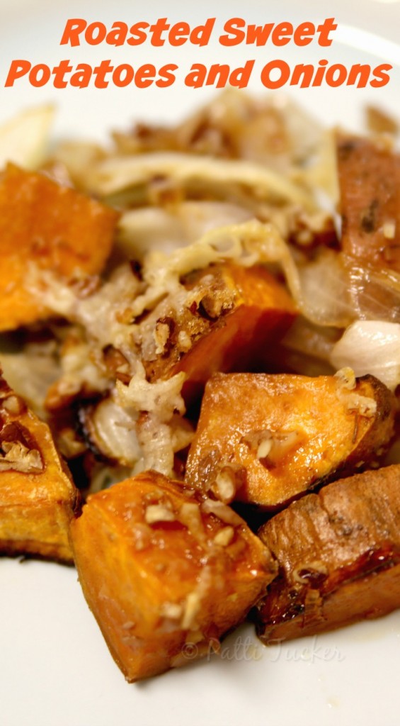 Roasted Sweet Potatoes and Onions