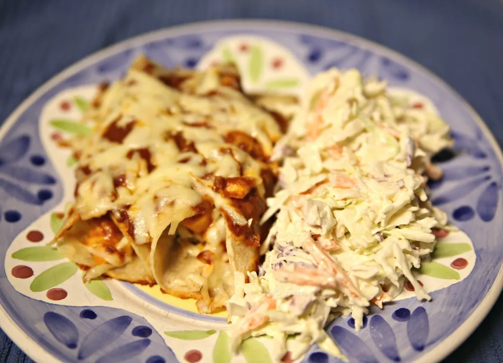 Easy Chicken Enchiladas