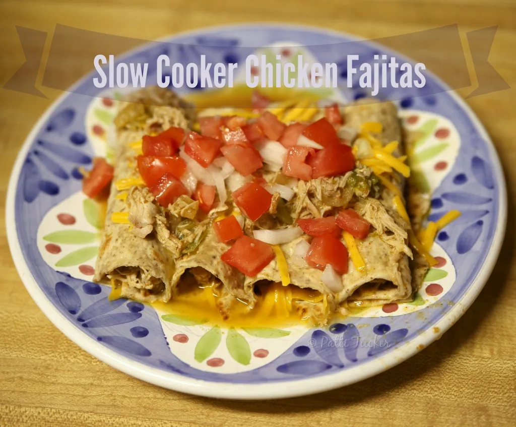 Slow Cooker Chicken Fajitas