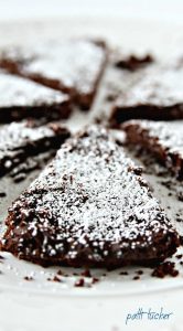A Dark Chocolate Twist on Shortbread