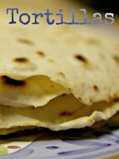 Homemade Tortillas with Coconut Oil