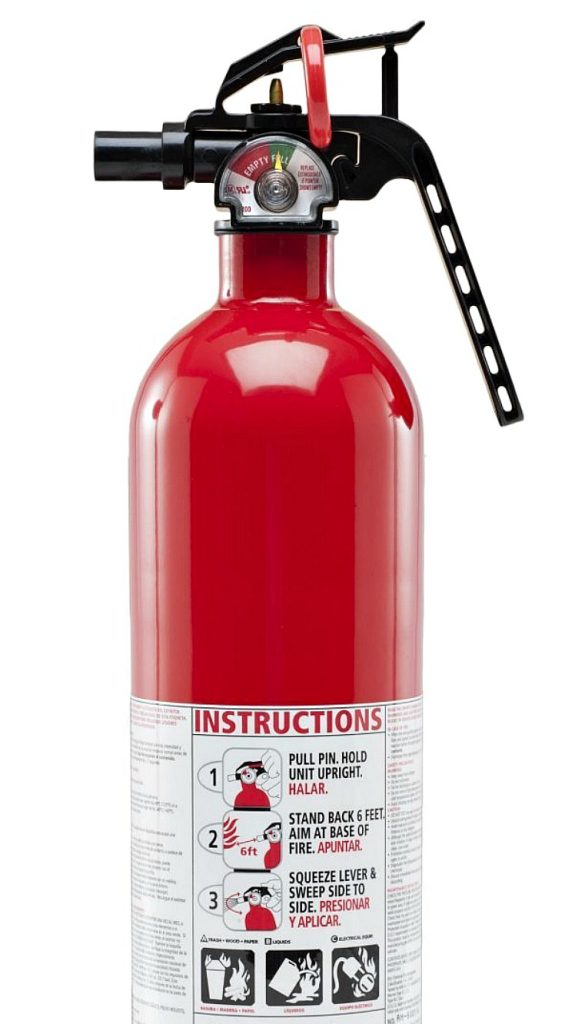 A Fire Extinguisher Will Make You Safer in The Kitchen
