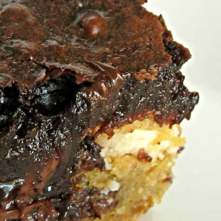 slice of slutty brownie