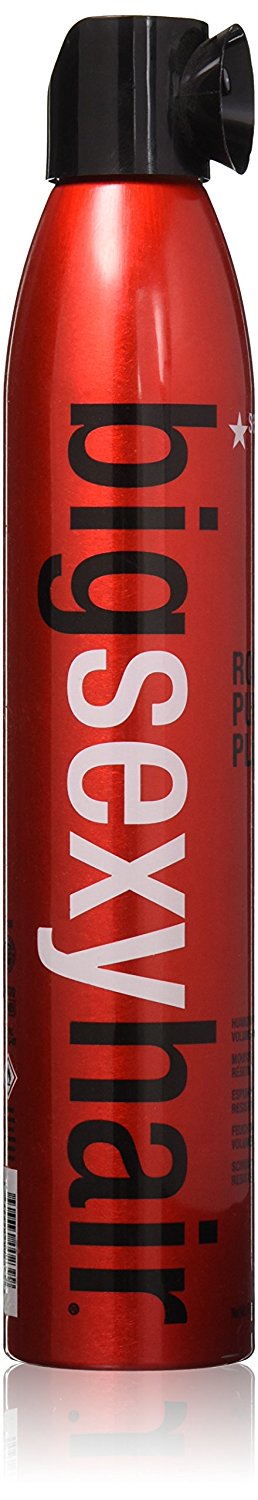 hairspray in red container