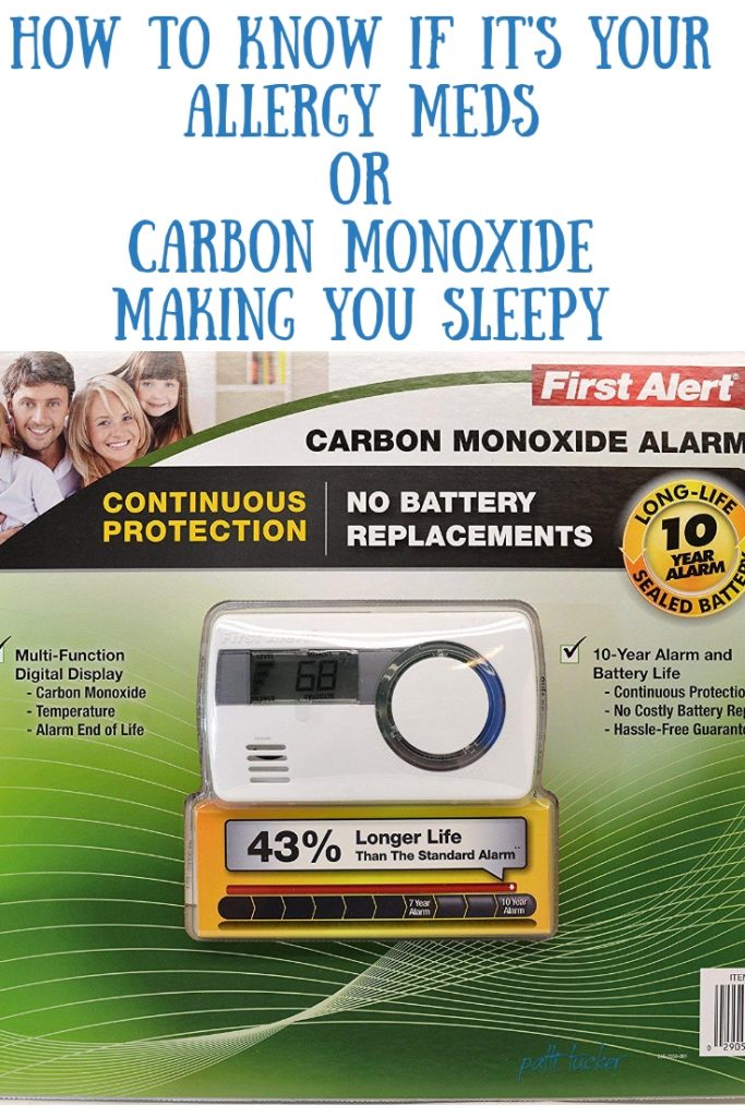 How to Know If It's Your Allergy Meds or Carbon Monoxide