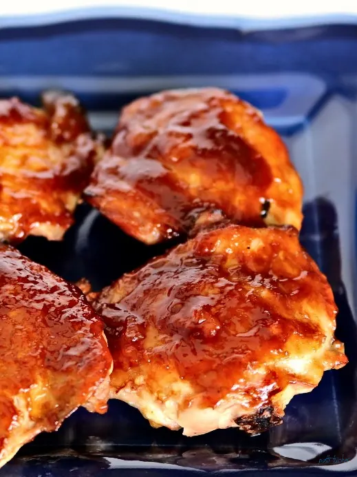 Oven Roasted Peach-Glazed Chicken Is The Best