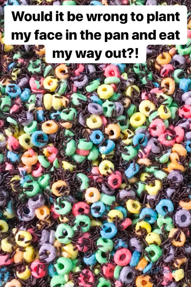 When You Need a Sweet Snack - Froot Loops Treats