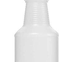 Empty Plastic Spray Bottle 32 Ounce, Professional Chemical Resistant with Red-White Sprayer for Chemical and Cleaning Solution, Heavy Duty, Adjustable Head Sprayer from Fine to Stream