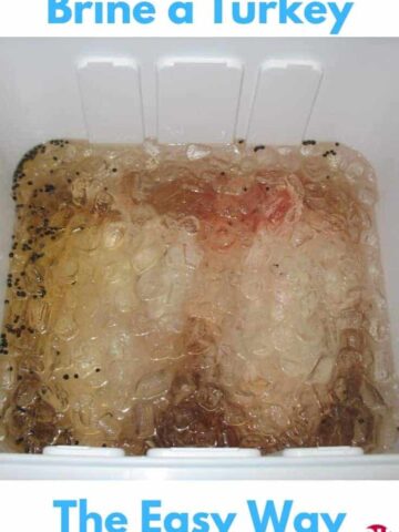 brining turkey in cooler