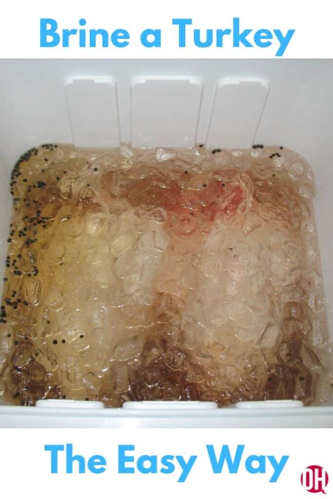 brining turkey in cooler